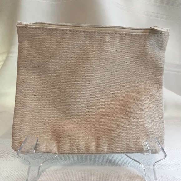 💄3/$12💄5/$15 ipsy Makeup Bag Woven Fabric Pretty Important Stuff EUC Like N…‎ - Picture 2 of 5